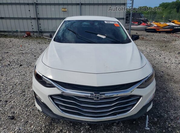 1G1ZB5ST1NF186683 2022 CHEVROLET MALIBU Белый Вид спереди