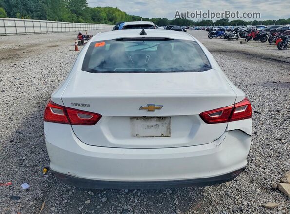 1G1ZB5ST1NF186683 2022 CHEVROLET MALIBU Белый Вид сзади
