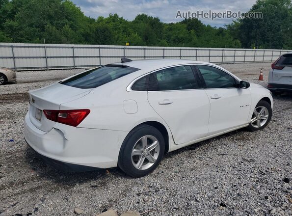 1G1ZB5ST1NF186683 2022 CHEVROLET MALIBU Белый Задняя правая четверть