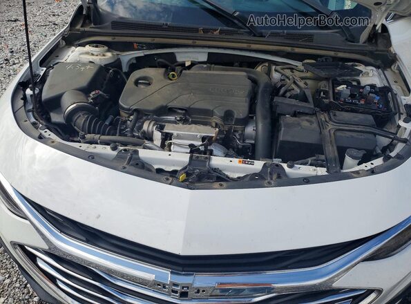 1G1ZB5ST1NF186683 2022 CHEVROLET MALIBU Белый Вид задней части салона
