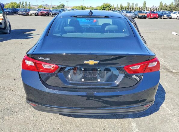 1G1ZB5ST1NF201277 2022 CHEVROLET MALIBU Black Widok z tyłu