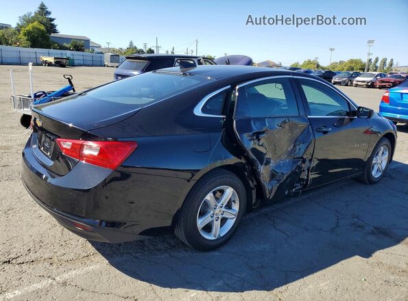 1G1ZB5ST1NF201277 2022 CHEVROLET MALIBU Black Tył prawy