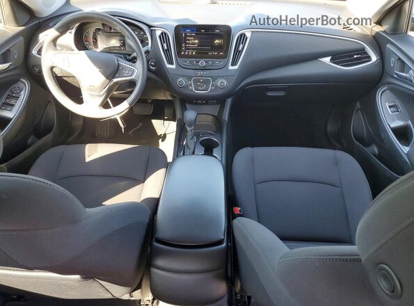 1G1ZB5ST1NF201277 2022 CHEVROLET MALIBU Black Widok deski rozdzielczej