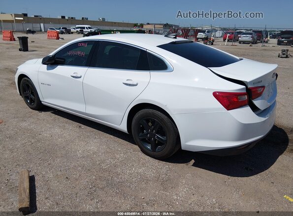 1G1ZB5ST1PF116359 2023 CHEVROLET MALIBU White Trasero izquierdo