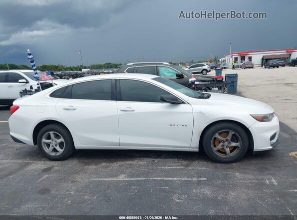 1G1ZB5ST2GF173508 2016 CHEVROLET MALIBU White უკანა სალონის ხედი
