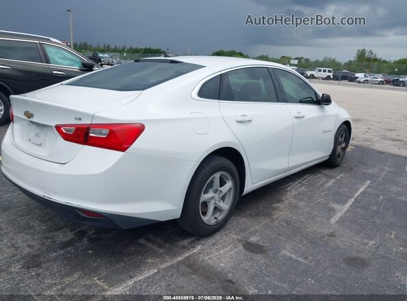 1G1ZB5ST2GF173508 2016 CHEVROLET MALIBU White უკანა მარჯვენა