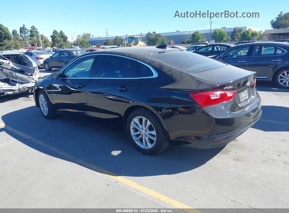 1G1ZB5ST2GF178725 2016 CHEVROLET MALIBU Black Tył lewy