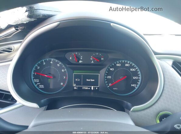1G1ZB5ST2GF178725 2016 CHEVROLET MALIBU Black Widok tylnych siedzeń
