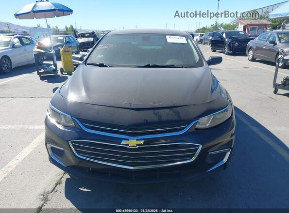 1G1ZB5ST2GF178725 2016 CHEVROLET MALIBU Black Widok zestawu wskaźników