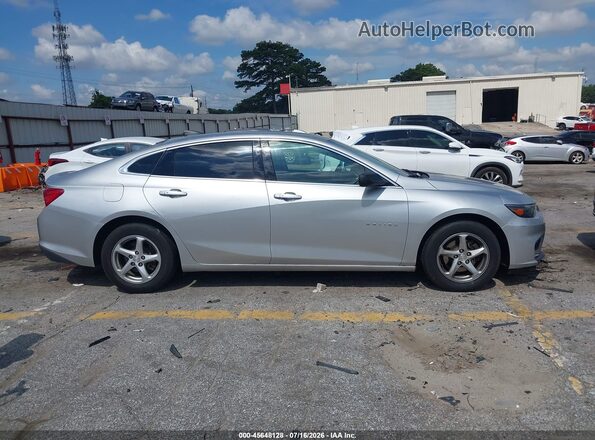 1G1ZB5ST2GF207074 2016 CHEVROLET MALIBU Gray Rear interior view