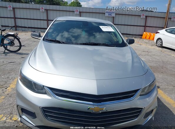 1G1ZB5ST2GF207074 2016 CHEVROLET MALIBU Gray Instrument cluster view