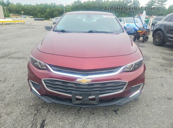 1G1ZB5ST2GF277819 2016 CHEVROLET MALIBU Maroon წინა ხედი