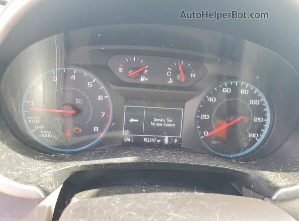 1G1ZB5ST2GF294975 2016 CHEVROLET MALIBU White Widok zestawu wskaźników
