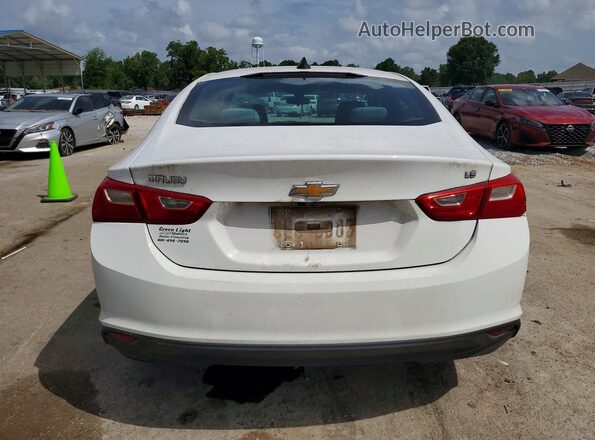 1G1ZB5ST2GF294975 2016 CHEVROLET MALIBU White Widok z tyłu