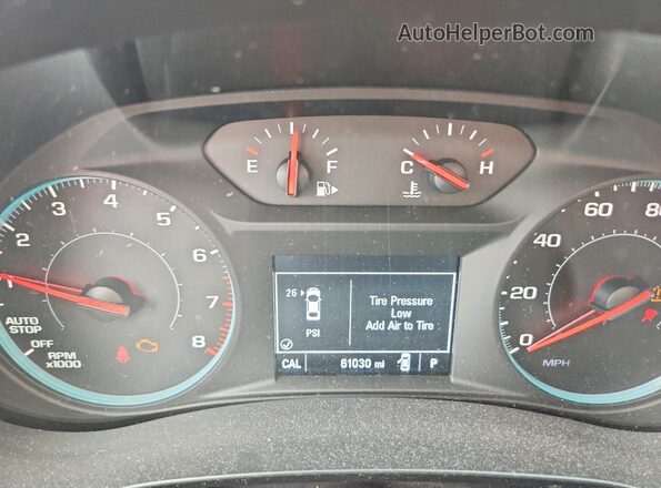 1G1ZB5ST2HF220764 2017 CHEVROLET MALIBU Charcoal Вид щитка приладів