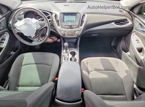 1G1ZB5ST2HF220764 2017 CHEVROLET MALIBU Charcoal Вид панелі приладів