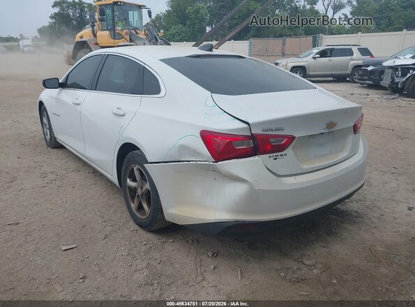 1G1ZB5ST2HF272864 2017 CHEVROLET MALIBU White Widok z przodu