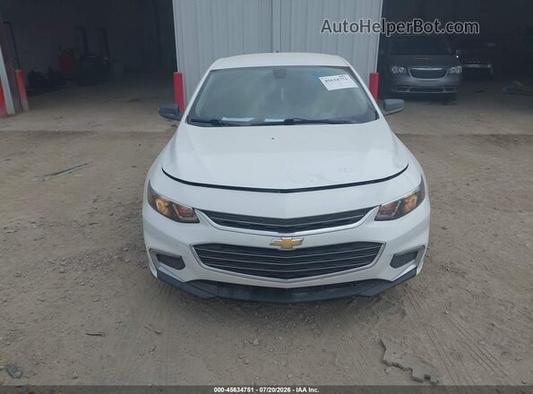 1G1ZB5ST2HF272864 2017 CHEVROLET MALIBU White Widok zestawu wskaźników