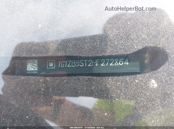 1G1ZB5ST2HF272864 2017 CHEVROLET MALIBU White Widok komory silnika