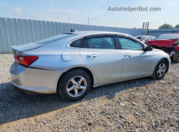 1G1ZB5ST2JF177548 2018 CHEVROLET MALIBU Серебряный Задняя правая четверть