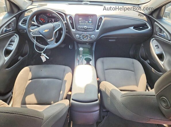 1G1ZB5ST2JF177548 2018 CHEVROLET MALIBU Серебряный Вид панели приборов