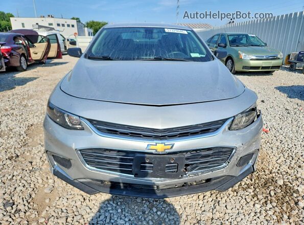 1G1ZB5ST2JF177548 2018 CHEVROLET MALIBU Серебряный Вид спереди