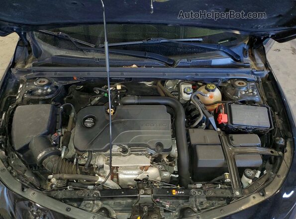 1G1ZB5ST2JF193040 2018 CHEVROLET MALIBU Black Вид задньої частини салону
