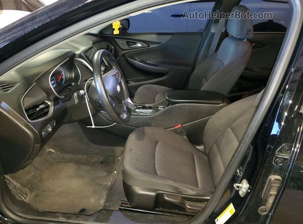1G1ZB5ST2JF193040 2018 CHEVROLET MALIBU Black Вид салону спереду