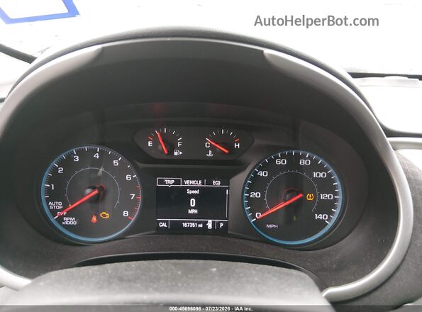 1G1ZB5ST2JF222195 2018 CHEVROLET MALIBU Gray Vista de los asientos traseros