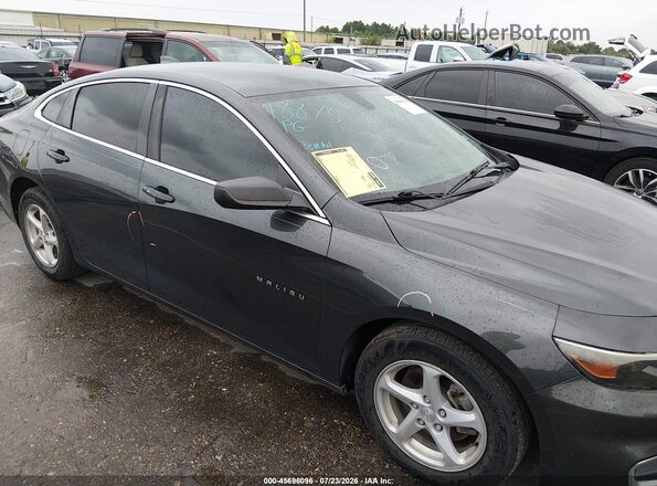 1G1ZB5ST2JF222195 2018 CHEVROLET MALIBU Gray Vista frontal