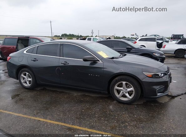 1G1ZB5ST2JF222195 2018 CHEVROLET MALIBU Gray Vista interior trasera