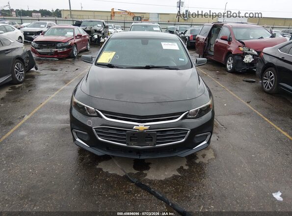1G1ZB5ST2JF222195 2018 CHEVROLET MALIBU Gray Vista del cuadro de instrumentos