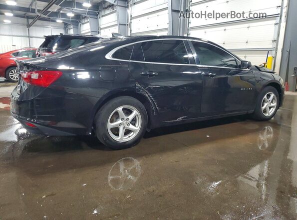 1G1ZB5ST2JF224108 2018 CHEVROLET MALIBU Black Tył prawy
