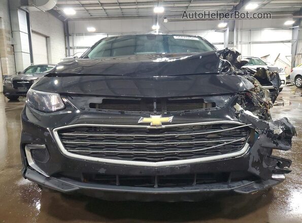 1G1ZB5ST2JF224108 2018 CHEVROLET MALIBU Black Widok z przodu