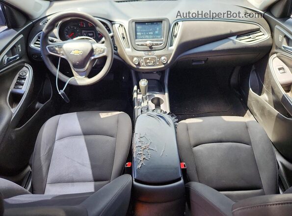 1G1ZB5ST2JF228045 2018 CHEVROLET MALIBU Gray წინა პანელის ხედი