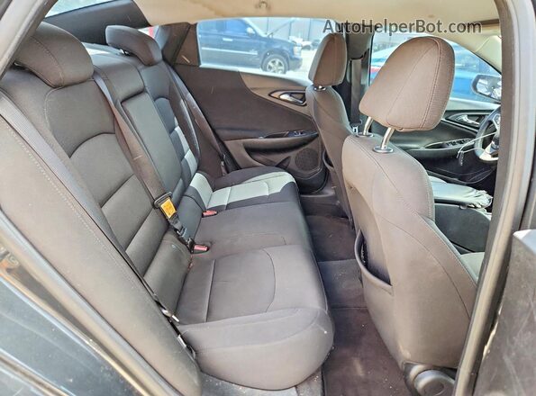1G1ZB5ST2JF228045 2018 CHEVROLET MALIBU Gray უკანა სავარძლების ხედი