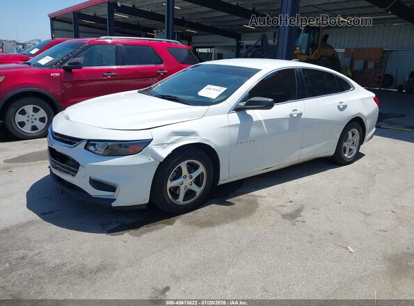 1G1ZB5ST2JF256301 2018 CHEVROLET MALIBU White Vista tres cuartos delantera izquierda