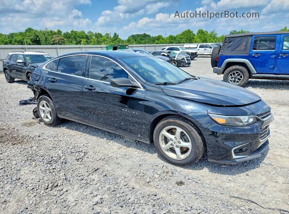 1G1ZB5ST2JF260154 2018 CHEVROLET MALIBU Black Առջևի աջ