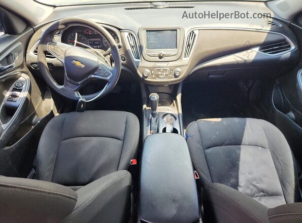 1G1ZB5ST2JF260154 2018 CHEVROLET MALIBU Black Առջևի վահանակի տեսք
