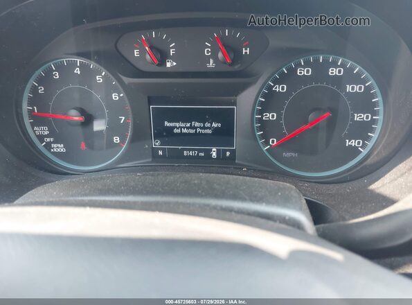 1G1ZB5ST2LF153253 2020 CHEVROLET MALIBU Silver Вид задніх сидінь