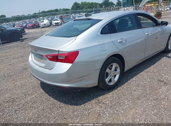 1G1ZB5ST2LF153253 2020 CHEVROLET MALIBU Silver Задня права чверть