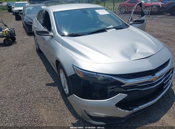 1G1ZB5ST2LF153253 2020 CHEVROLET MALIBU Silver Вид спереду
