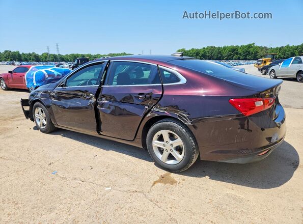 1G1ZB5ST2LF156606 2020 CHEVROLET MALIBU Burgundy Rear left