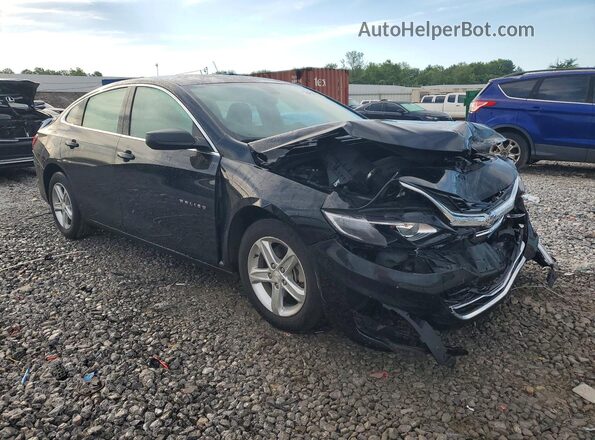 1G1ZB5ST2NF190435 2022 CHEVROLET MALIBU Черный Передняя правая четверть