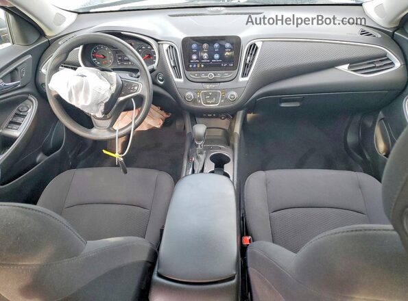 1G1ZB5ST2NF190435 2022 CHEVROLET MALIBU Черный Вид панели приборов
