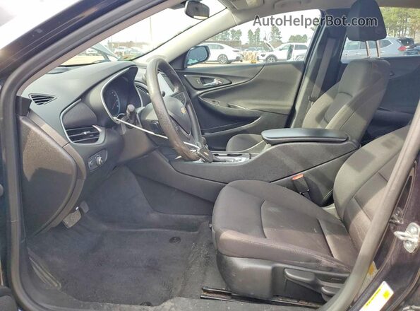 1G1ZB5ST2PF158524 2023 CHEVROLET MALIBU Black წინა სალონის ხედი