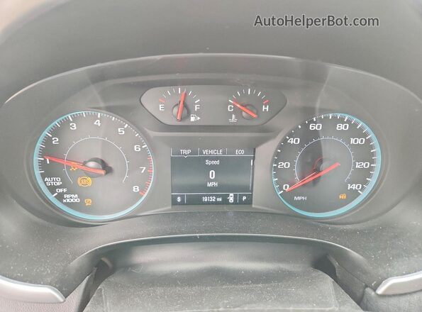 1G1ZB5ST2SF108926 2025 CHEVROLET MALIBU Silver Вид щитка приладів