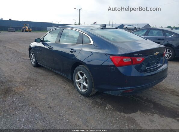 1G1ZB5ST3GF232131 2016 CHEVROLET MALIBU Blue უკანა მარცხენა