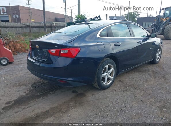 1G1ZB5ST3GF232131 2016 CHEVROLET MALIBU Blue უკანა მარჯვენა