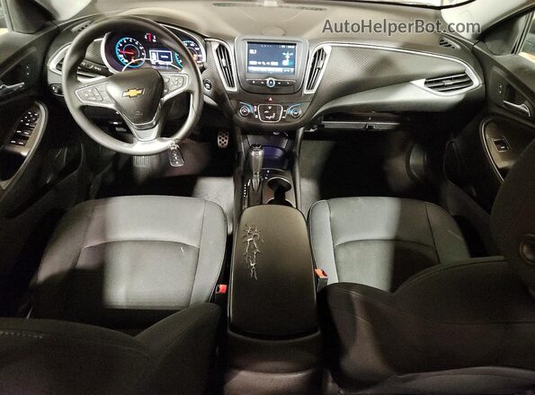1G1ZB5ST3GF234171 2016 CHEVROLET MALIBU Black Widok deski rozdzielczej